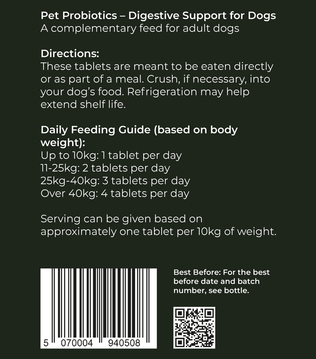 Good Gut – Digestive Support for Dogs