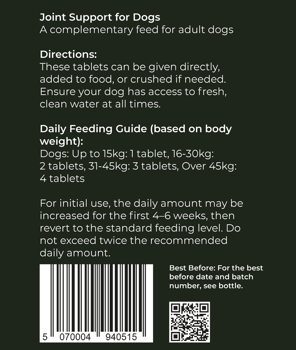 Move Well – Joint Support for Dogs